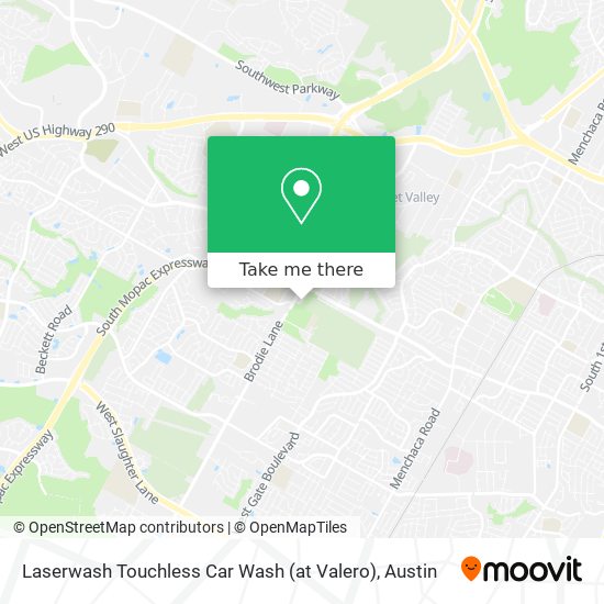 Laserwash Touchless Car Wash (at Valero) map