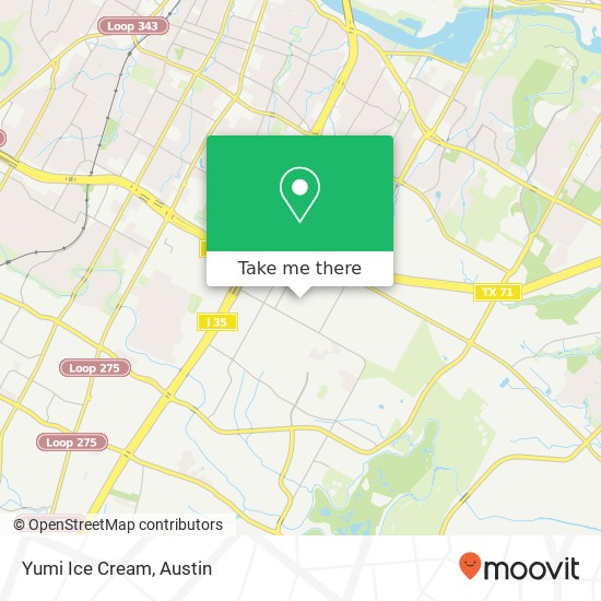 Yumi Ice Cream map