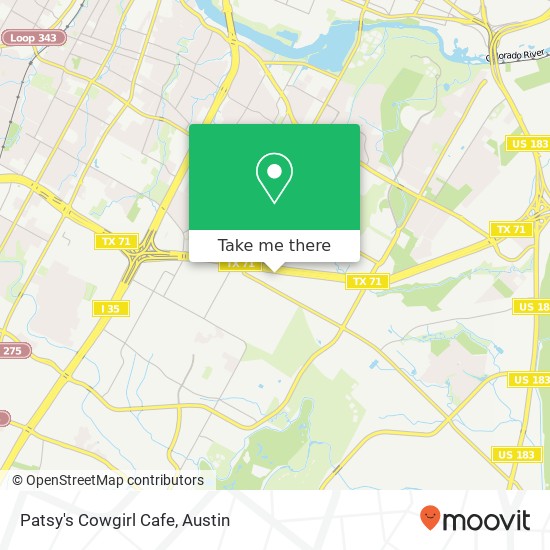 Mapa de Patsy's Cowgirl Cafe