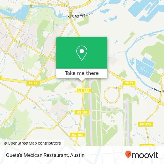 Mapa de Queta's Mexican Restaurant