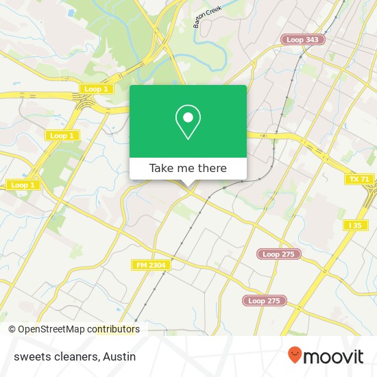 sweets cleaners map