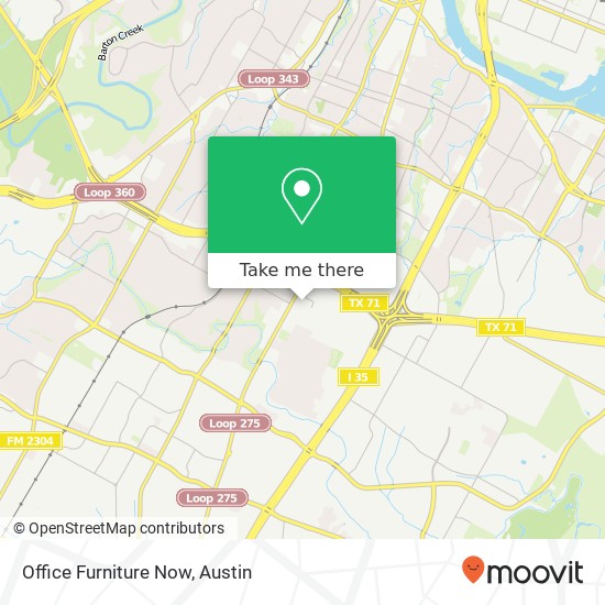 Office Furniture Now map