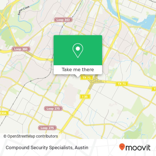 Mapa de Compound Security Specialists