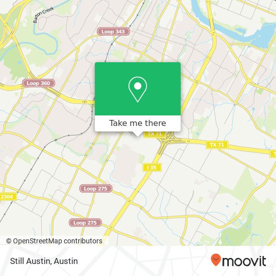 Still Austin map