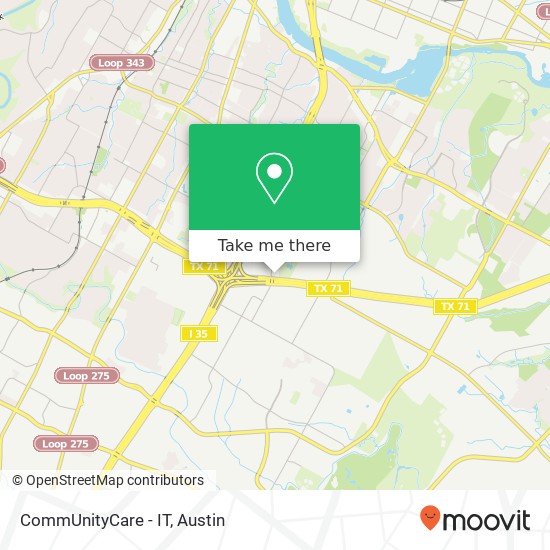 Mapa de CommUnityCare - IT