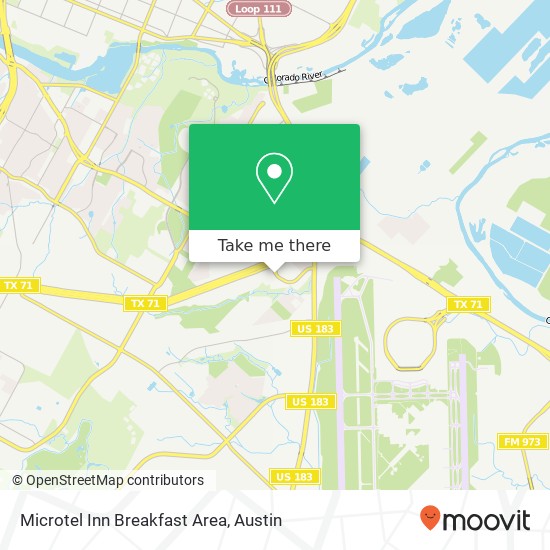 Microtel Inn Breakfast Area map
