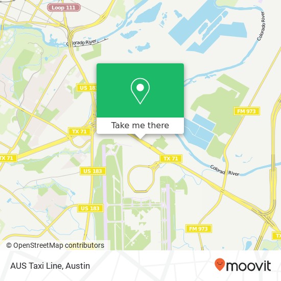 AUS Taxi Line map