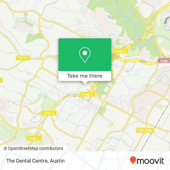 The Dental Centre map