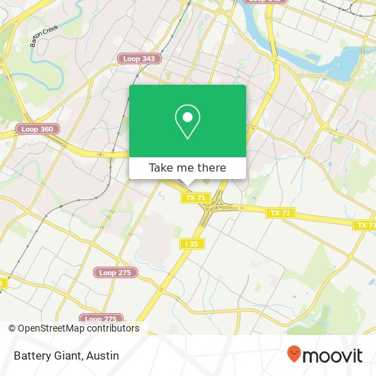 Battery Giant map