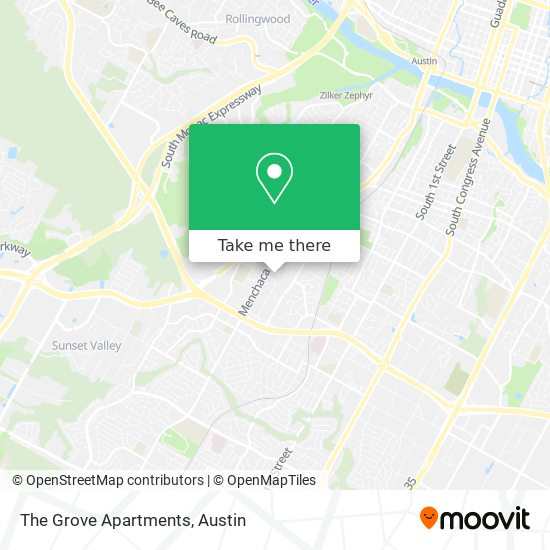 The Grove Apartments map