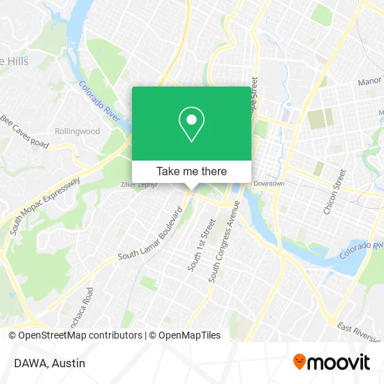 DAWA map