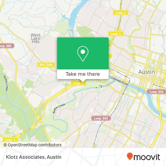 Mapa de Klotz Associates