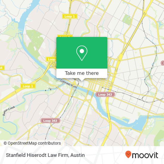 Mapa de Stanfield Hiserodt Law Firm