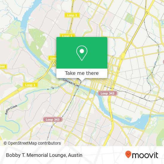 Bobby T. Memorial Lounge map