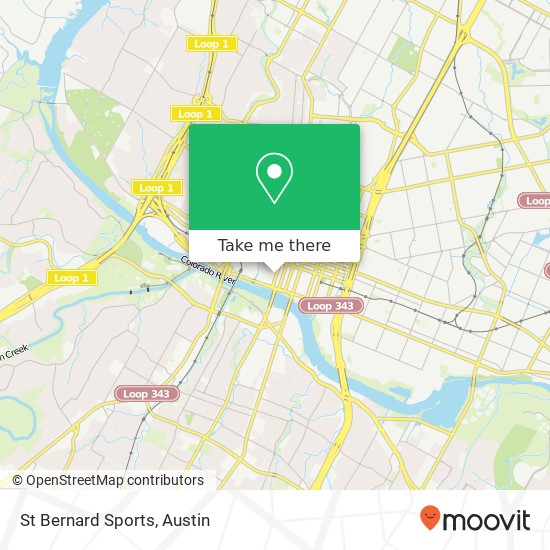 St Bernard Sports map