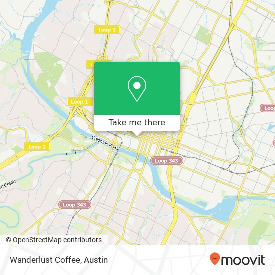 Mapa de Wanderlust Coffee