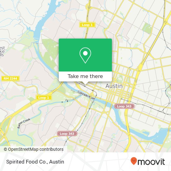 Spirited Food Co. map