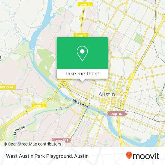 Mapa de West Austin Park Playground