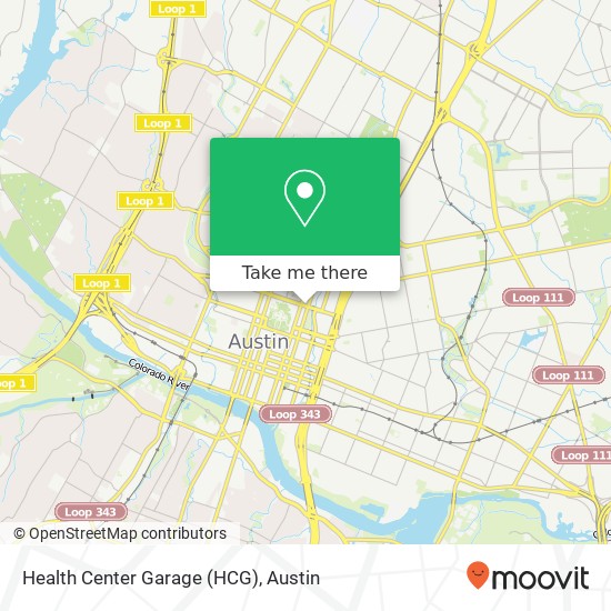 Health Center Garage (HCG) map