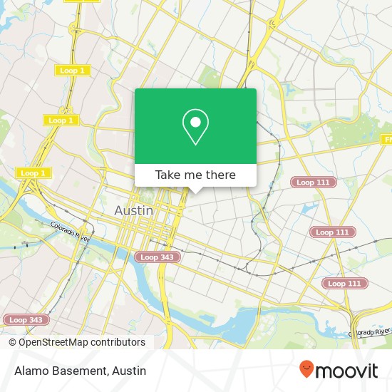 Alamo Basement map