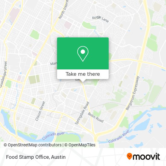 How to get to Food Stamp Office in Austin by Bus