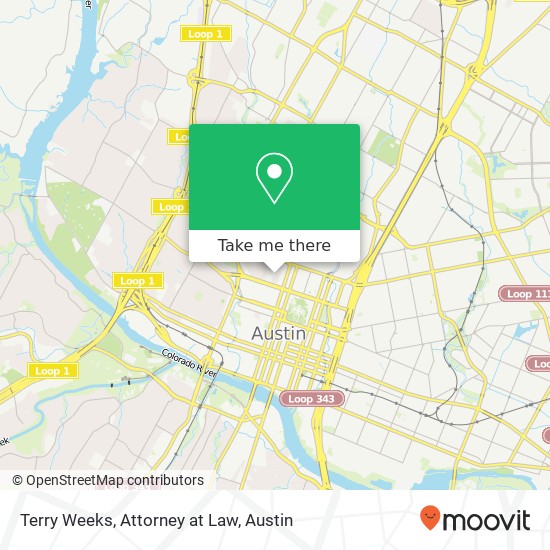 Mapa de Terry Weeks, Attorney at Law