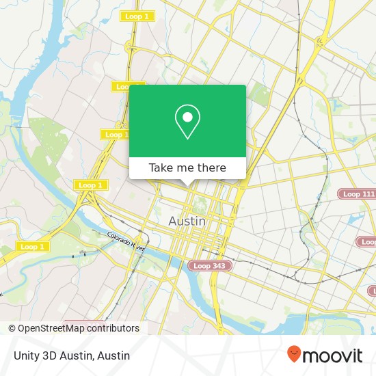 Unity 3D Austin map