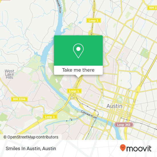 Mapa de Smiles In Austin