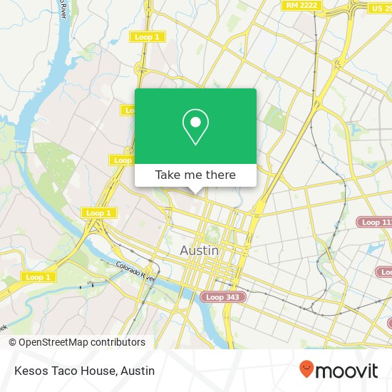 Kesos Taco House map