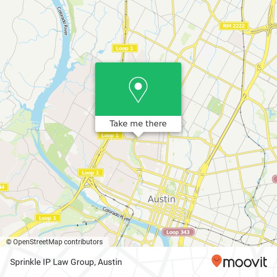 Mapa de Sprinkle IP Law Group