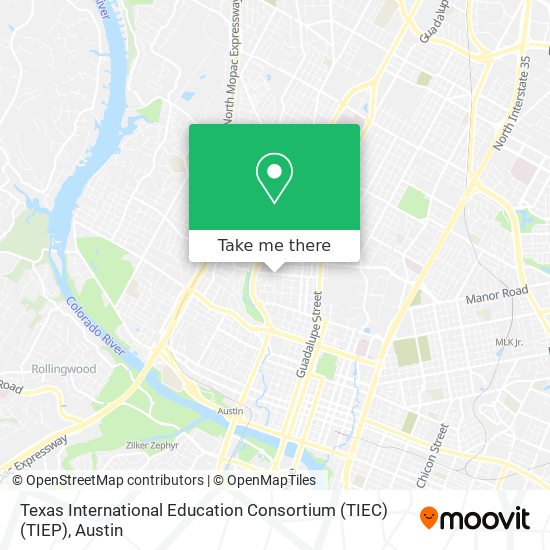 Mapa de Texas International Education Consortium (TIEC) (TIEP)
