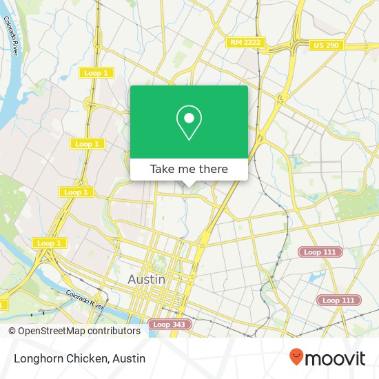 Longhorn Chicken map