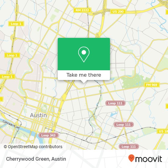 Mapa de Cherrywood Green