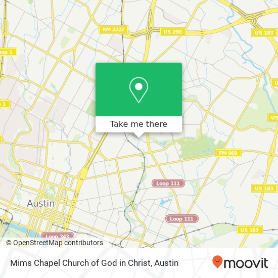Mims Chapel Church of God in Christ map