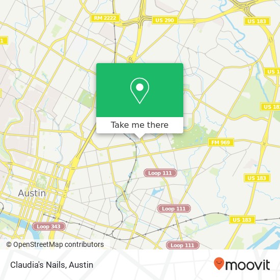 Mapa de Claudia's Nails