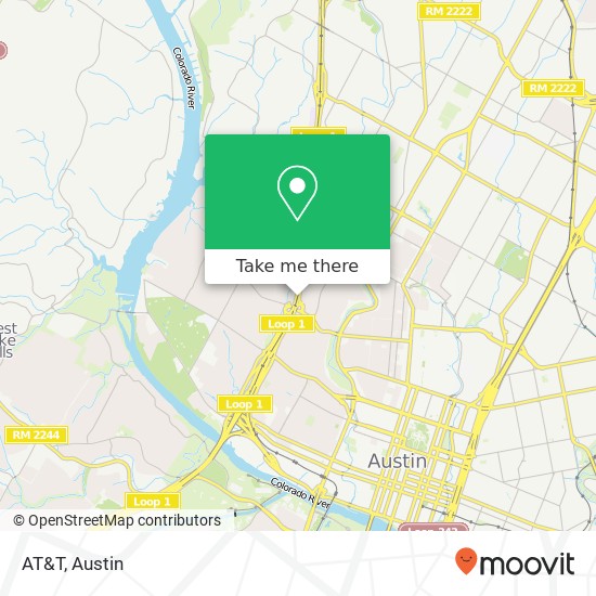 AT&T map