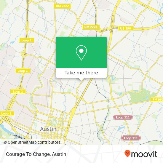 Mapa de Courage To Change