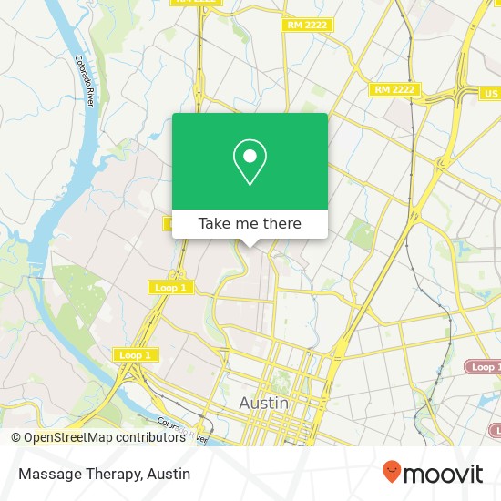 Massage Therapy map