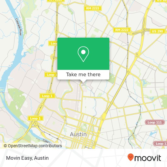 Mapa de Movin Easy