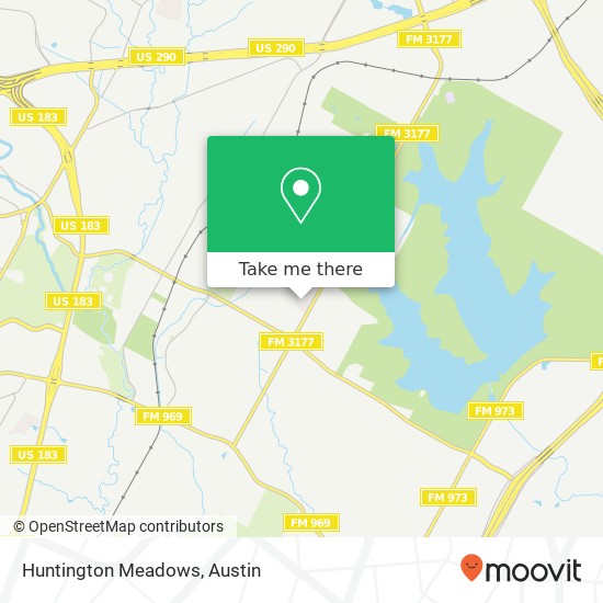 Mapa de Huntington Meadows