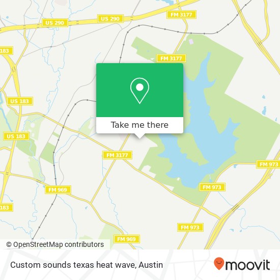 Mapa de Custom sounds texas heat wave