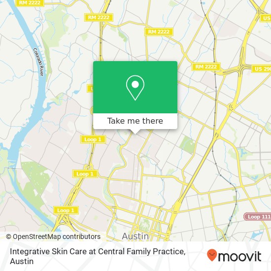 Integrative Skin Care at Central Family Practice map