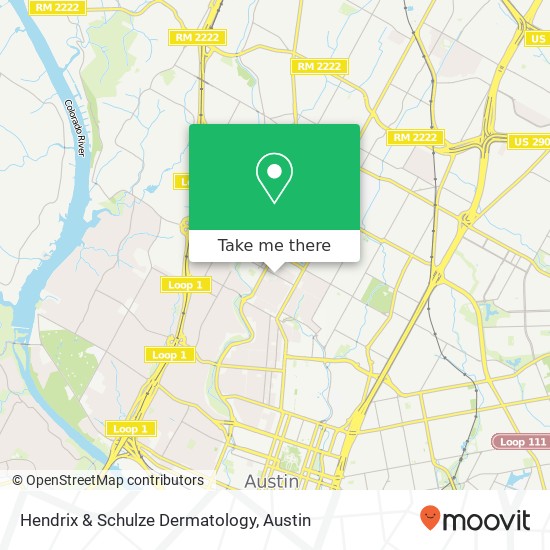 Hendrix & Schulze Dermatology map