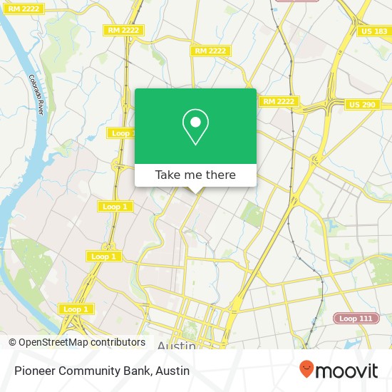 Mapa de Pioneer Community Bank