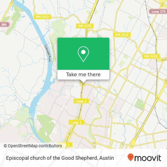 Mapa de Episcopal church of the Good Shepherd