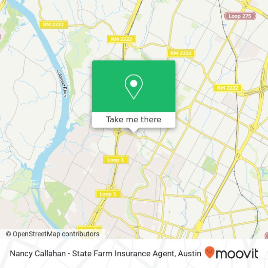 Nancy Callahan - State Farm Insurance Agent map