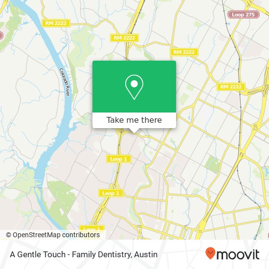 A Gentle Touch - Family Dentistry map