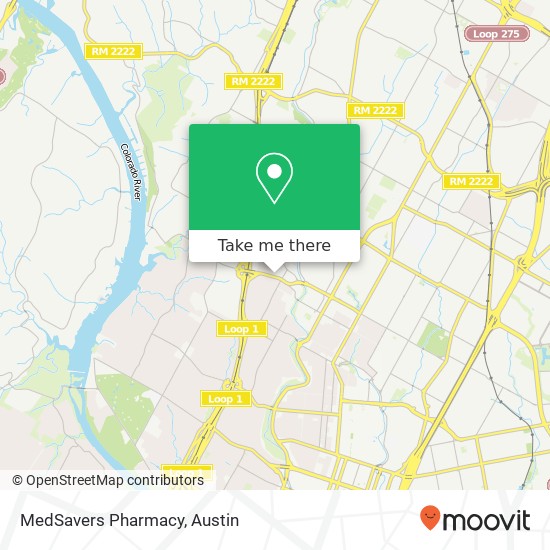 Mapa de MedSavers Pharmacy