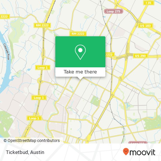 Ticketbud map