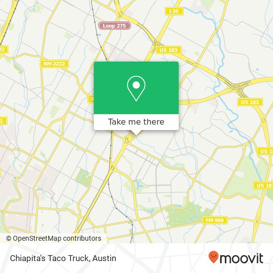 Chiapita's Taco Truck map